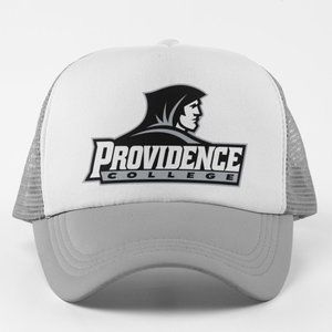 NEW Providence College Friars Foam Trucker Mesh Snapback Hat Grey White